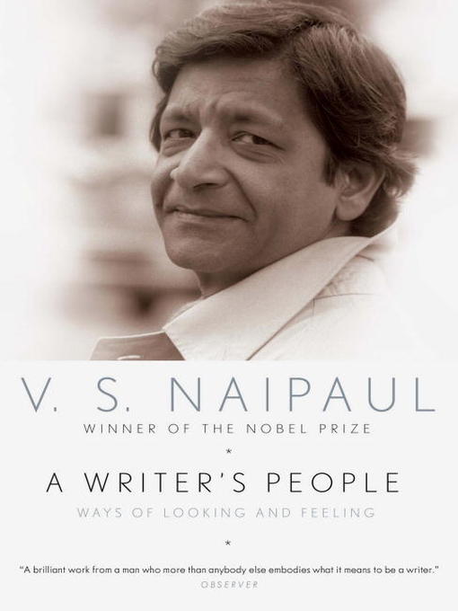 Title details for A Writer's People by V. S. Naipaul - Available